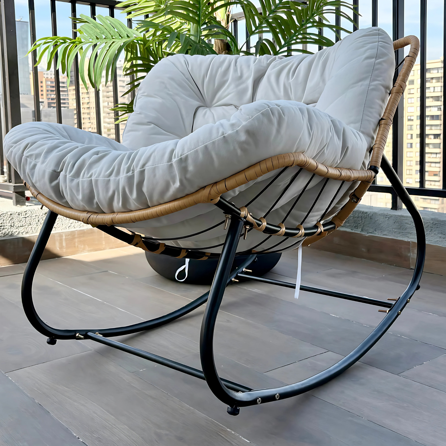 SILLA BOHO-BEIGE